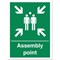 Stewart Superior Fire Assembly Point Sign W400xH600mm PVC