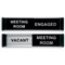 Stewart Superior Sliding Door Sign - Meeting Room Vacant/Engaged