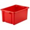 Strata Storemaster Maxi Crate, 32 Litre, Red