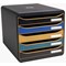 Exacompta Neo Deco Big Box Plus 5 Drawer Unit, 347 x 278 x 271mm, Multicoloured