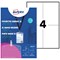 Avery A6 Badge Holders with Lanyards 148mm x 105mm (Pack 10) - 4834