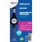 Avery Lanyard Black 40 x 1cm with 60cm Reel (Pack 10) - 4830