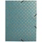 Exacompta Neo Deco Elasticated Box File A4 25mm Assorted Colours PK8 -