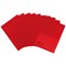 5 Star Cut Flush Folders, A4, Red, Pack of 25