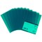 5 Star Cut Flush Folders, A4, Green, Pack of 25