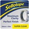 Sellotape Super Clear Tape Easy Tear Strong Extra Thick 24mm x 50m Pack 6) -