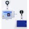 Avery 4827 Double Security Badge Holder with Extendable Reel (80cm in length), Holder 90 x 54 mm - Pack of 10