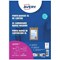 Avery A6 Cardboard Badge Holders 111mm x 166m Kraft (Pack 50) - 4839XL