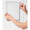 Durable Duraframe Static Cling Signage Frames, A4, Silver, Pack of 2 Durable Duraframe Static Cling Signage Frames, A4, Silver, Pack of 2
