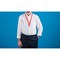 Avery Recycled Lanyard Red with Trigger Clip (Pack 10) - 4842R