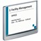 Durable Adhesive Click Sign Wall Mounted Door Sign Holder, 149x105.5mm, Grey