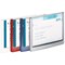 Durable Adhesive Click Sign Wall Mounted Door Sign Holder, 149x105.5mm, Grey