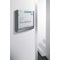 Durable Adhesive Click Sign Wall Mounted Door Sign Holder, 149x148.5mm, Grey