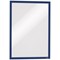 Durable Duraframe Magnetic Document Signage Frame for Metal, A3, Blue, Pack of 5