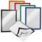 Durable Duraframe Self Adhesive Signage Frame, A4, Red, Pack of 10