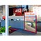 Durable Duraframe Self Adhesive Signage Frame, A4, Red, Pack of 10