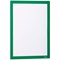 Durable Duraframe Self Adhesive Signage Frame, A4, Green, Pack of 10 Durable Duraframe Self Adhesive Signage Frame, A4, Green, Pack of 10