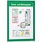 Durable Duraframe Self Adhesive Signage Frame, A4, Green, Pack of 10 Durable Duraframe Self Adhesive Signage Frame, A4, Green, Pack of 10