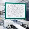 Durable Duraframe Self Adhesive Signage Frame, A4, Green, Pack of 10 Durable Duraframe Self Adhesive Signage Frame, A4, Green, Pack of 10