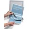 Durable Duraframe Self Adhesive Magnetic Signage Frame, A4, Silver