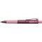 Faber-Castell Poly Ball View Ballpoint Pen, Pink Barrel, Blue Ink, Pack of 5 Faber-Castell Poly Ball View Ballpoint Pen, Pink Barrel, Blue Ink, Pack of 5