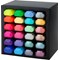 Faber-Castell Textliner 46 Highlighter, Assorted Colours, Deskset of 24