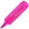 Faber-Castell Textliner 46 Highlighter, Pink, Pack of 10