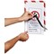Durable Duraframe Adhesive Hazard Frame, A4, Red & White, Pack of 2 Durable Duraframe Adhesive Hazard Frame, A4, Red & White, Pack of 2