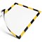Durable Duraframe Magnetic Signage Hazard Frame, A4, Yellow & Black, Pack of 5 Durable Duraframe Magnetic Signage Hazard Frame, A4, Yellow & Black, Pack of 5