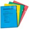 Elba Cut Flush Folders / 80 micron / A4 / Open Two Sides / Blue / Pack of 100