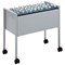 Durable Suspension File Trolley Cart, Holds Up To 80 A4 Folders, Grey