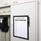 Durable Duraframe Note Magnetic Document Frame for Metal, A4, Black