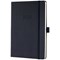 Conceptum A5 Hardcover Diary, Week To View, Black, 2025