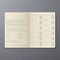 Conceptum A5 Hardcover Diary, Week To View, Black, 2025