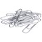 5 Star Large Metal Paperclips - 33mm, Plain, Pack of 10x100