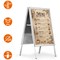 Durable Folding Outdoor Pavement Sign, A1