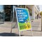 Durable Folding Outdoor Pavement Sign, A1