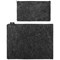 Durable Effect Recycled Felt Laptop Bag Case, For up to 13 Inch Laptops, Charcoal