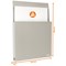 Durable Info Box Magnetic Holder, A4, Grey