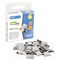 Rapesco Supaclip 40 Refill Clips, Stainless Steel, Pack of 50