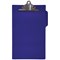 5 Star Heavy Duty PVC Finish Clipboard, Foolscap, Blue
