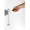 Durable Vario Wall Display Panel System, 5 Orange Panels Included