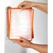Durable Vario Wall Display Panel System, 5 Orange Panels Included