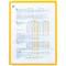 Durable Sherpa A4 Display Panel, Yellow, Pack of 5 Durable Sherpa A4 Display Panel, Yellow, Pack of 5