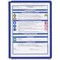 Durable Sherpa A4 Display Panel, Dark Blue, Pack of 5