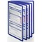 Durable Sherpa A4 Display Panel, Dark Blue, Pack of 5