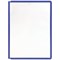 Durable Sherpa A4 Replacement Display Panels, 5 Pack, Violet Blue