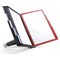 Durable Sherpa Desk Display Panel System, 10 Assorted Panels Included