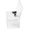 Deflecto Suggestion Box With Lock and 2 Keys, 165 x 205 x 135mm