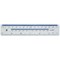 5 Star Ruler Plastic Metric and Imperial Markings 150mm Clear